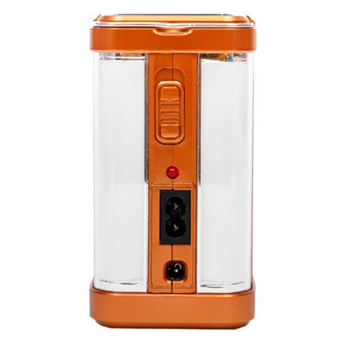 Кемпинговый фонарь ИСКРА WD-7977S ORANGE , 2 Режима свечения, Солнечная батарея