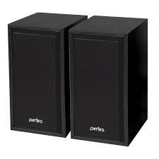 Колонки Perfeo "CABINET" 2.0, мощность 2х3 Вт (RMS), чёрн дерево, USB (PF-84-BK)