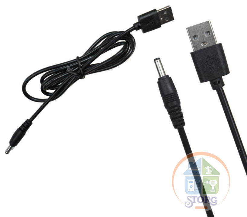 Кабель USB D10  USB = 4,0 х 1,7 1000mm 20pcs