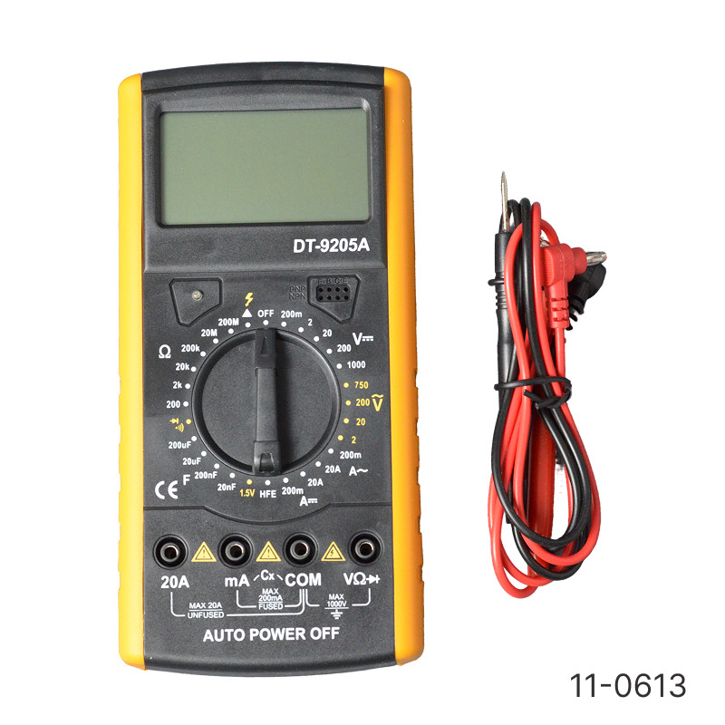 Мультиметр цифровой DT-9205A