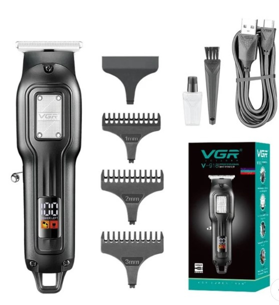 Машинка для стрижки / триммер VGR V-918 Professional ,100мин, Барбершоп