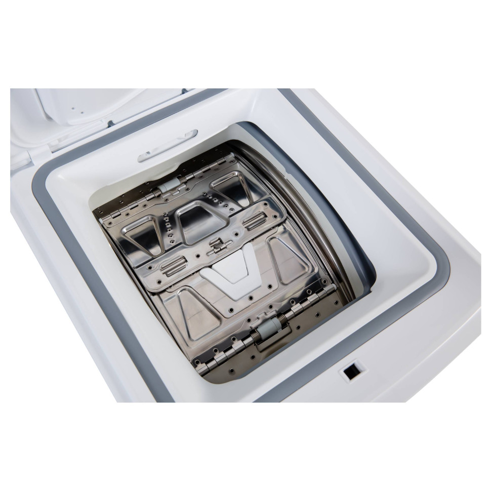 Стиральная машина вертикальная KORTING KWMT 1270 I,  7.5кг, инверт.мотор, 15 реж., A+++, 85х59,5х40