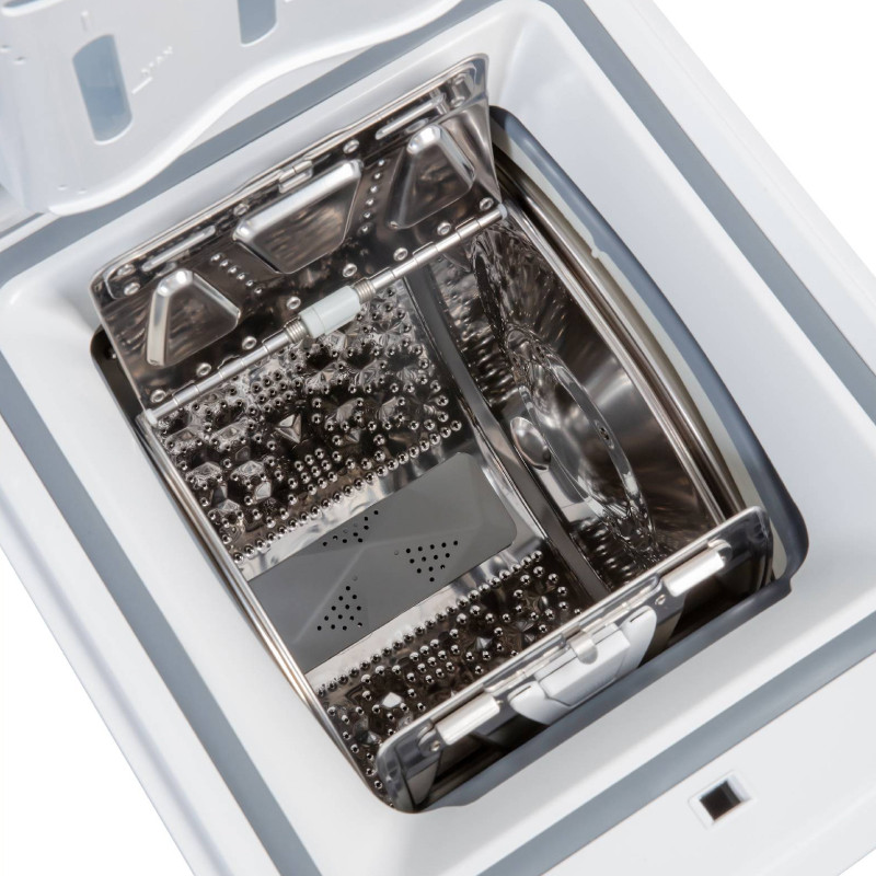 Стиральная машина вертикальная KORTING KWMT 1270 I,  7.5кг, инверт.мотор, 15 реж., A+++, 85х59,5х40