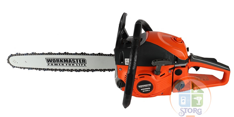 Бензопила WorkMaster БП-5240А 3,5 кВт / 4,7 л.с. Длина шины, "/см 16/40