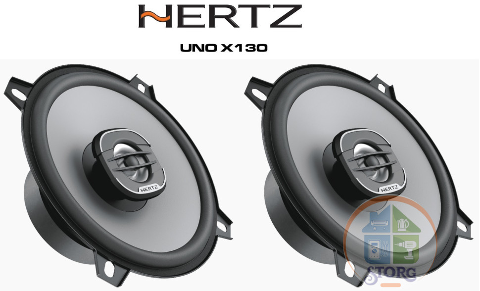 Автомобильная акустика HERTZ UNO X 130 Kit ( 13см , 2х-полосн., 4 Om, 40-160 Вт, 60-21000 Гц)