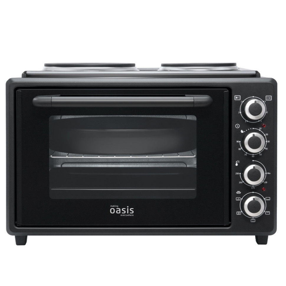 Духовой шкаф комбинированный OASIS M-BL40B1 Черный, 2-конф., 40л, 4000Вт, конвекция, 5 реж.) Духовой шкаф комбинированный OASIS M-BL40B1 Черный, 2-конф., 40л, 4000Вт, конвекция, 5 реж.)