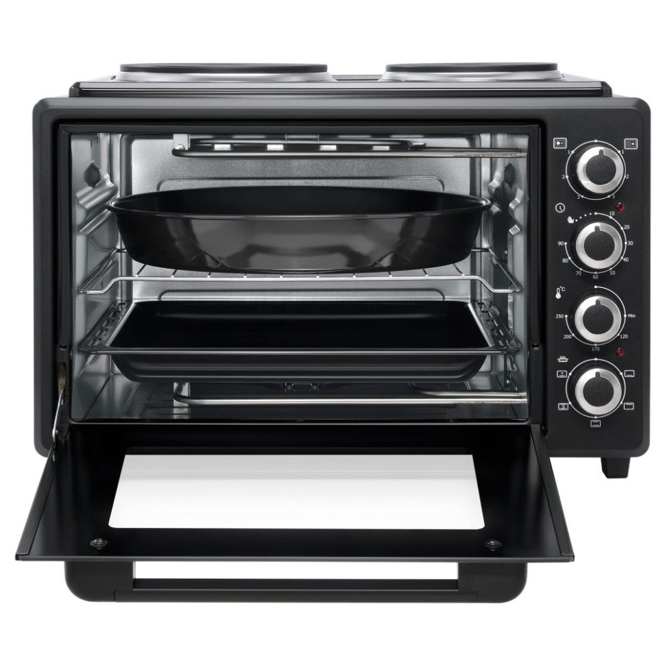 Духовой шкаф комбинированный OASIS M-BL40B1 Черный, 2-конф., 40л, 4000Вт, конвекция, 5 реж.) Духовой шкаф комбинированный OASIS M-BL40B1 Черный, 2-конф., 40л, 4000Вт, конвекция, 5 реж.)