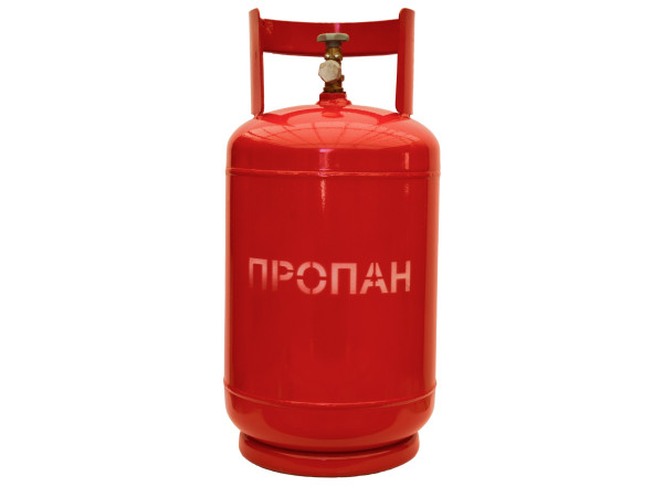 Баллон газовый 27л вентиль, для сжиженных углевод. газов на давление до 1,6 МПА