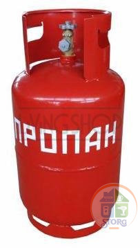 Баллон газовый 27л вентиль, для сжиженных углевод. газов на давление до 1,6 МПА