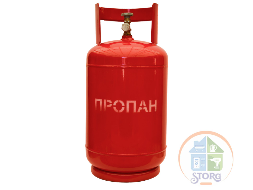 Баллон газовый 27л вентиль, для сжиженных углевод. газов на давление до 1,6 МПА