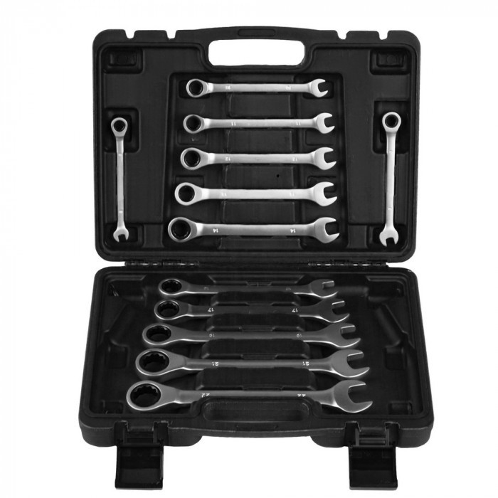 Ключи комбинированные со встроенной трещоткой 8-22мм O.M.Y 12PC202-P