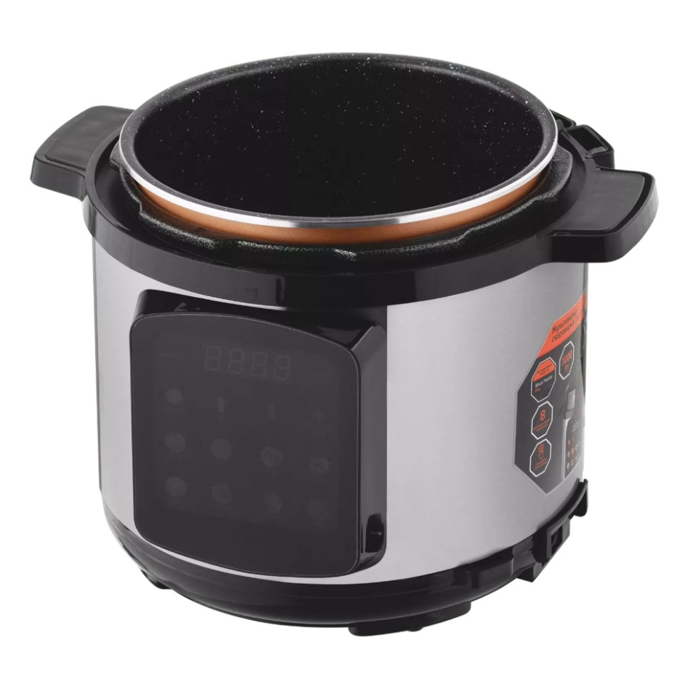 Мультиварка-скороварка LEONORD LE-1742 Серебро/Черный; 1000Вт; 5л; 24 мес.гар. Мультиварка-скороварка LEONORD LE-1742 Серебро/Черный; 1000Вт; 5л; 24 мес.гар.