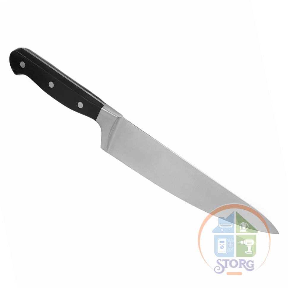Нож кухонный шеф 20см Ivlev Chef Profi, кованый, нерж.сталь 5Cr15