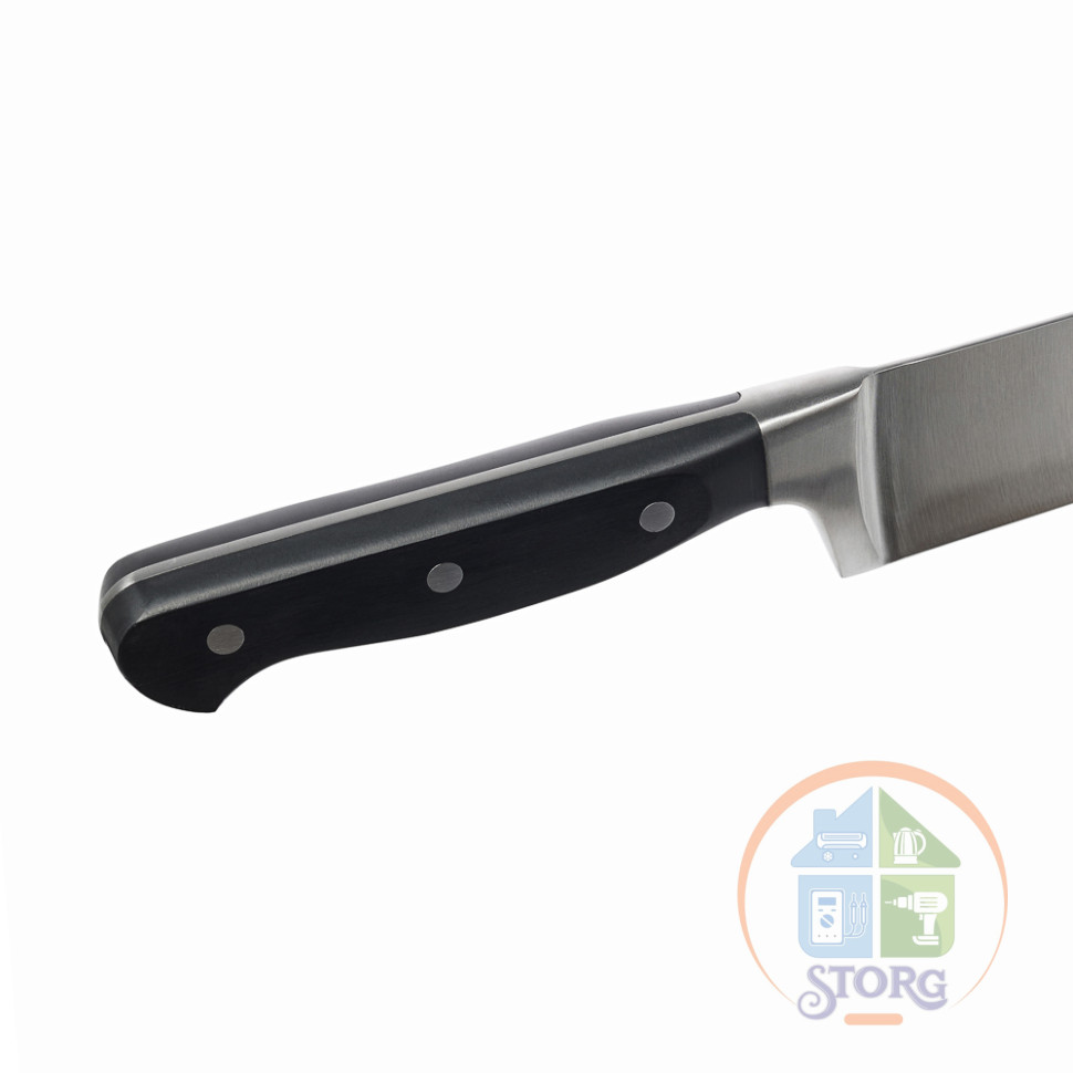 Нож кухонный шеф 20см Ivlev Chef Profi, кованый, нерж.сталь 5Cr15