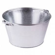 Таз оцинкованный 26л (Россия)