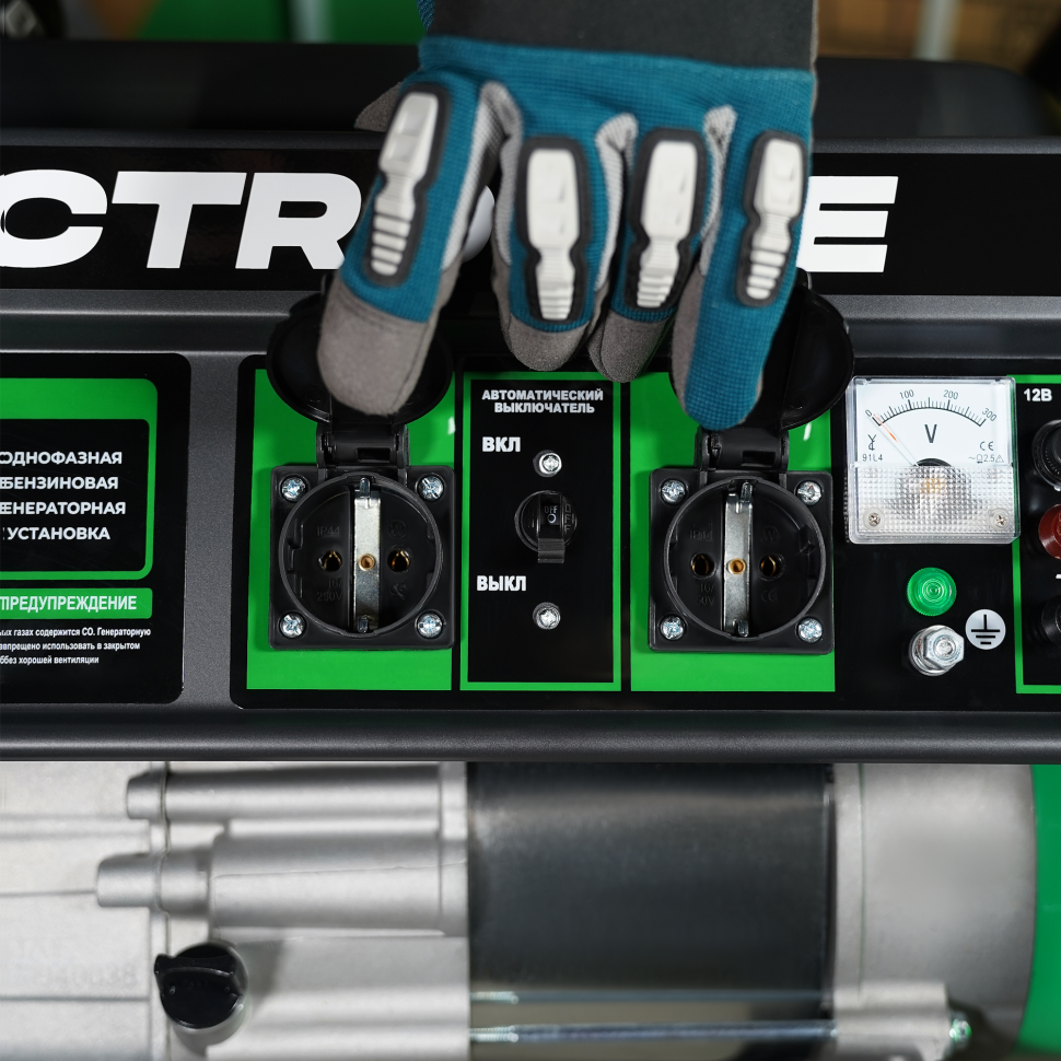 Генератор бензиновый ELECTROLITE EL777, 3.5 кВт MAX, 230 В, бензин 4Т, бак 15 л