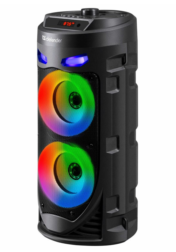 Портативная колонка Defender 16W, 1800мАч, CRASHBOOM, Bluetooth, FM, Type-C, Черный