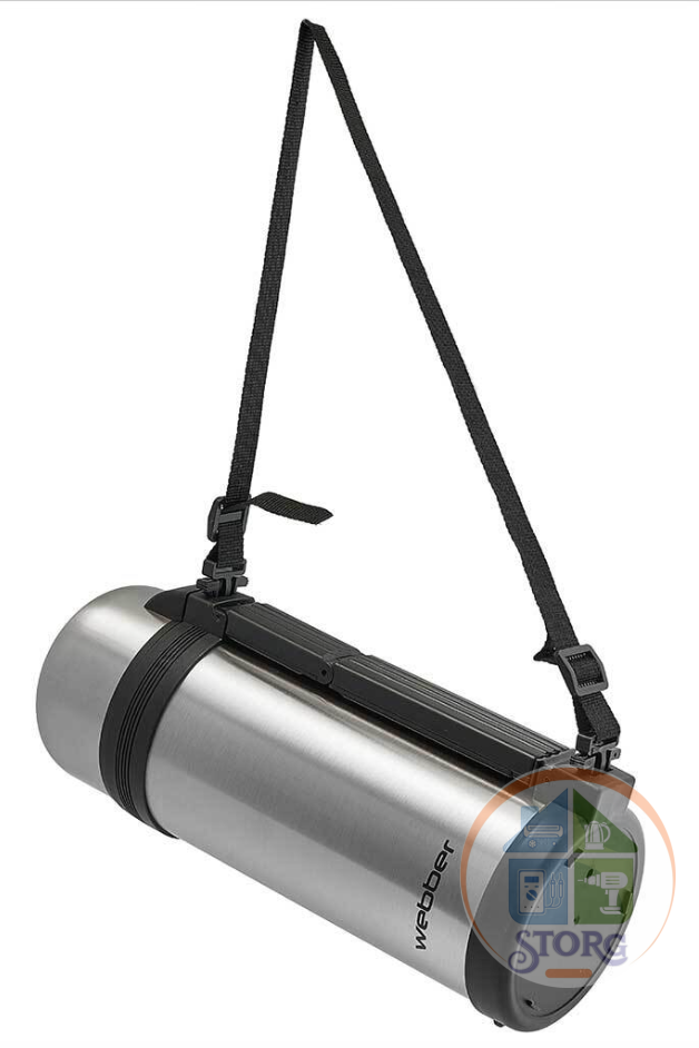 АКЦИЯ ! Термос WEВBER SST-1500P (Металлик; 1500мл; Корпус из нерж.стали; Широкая горловина)