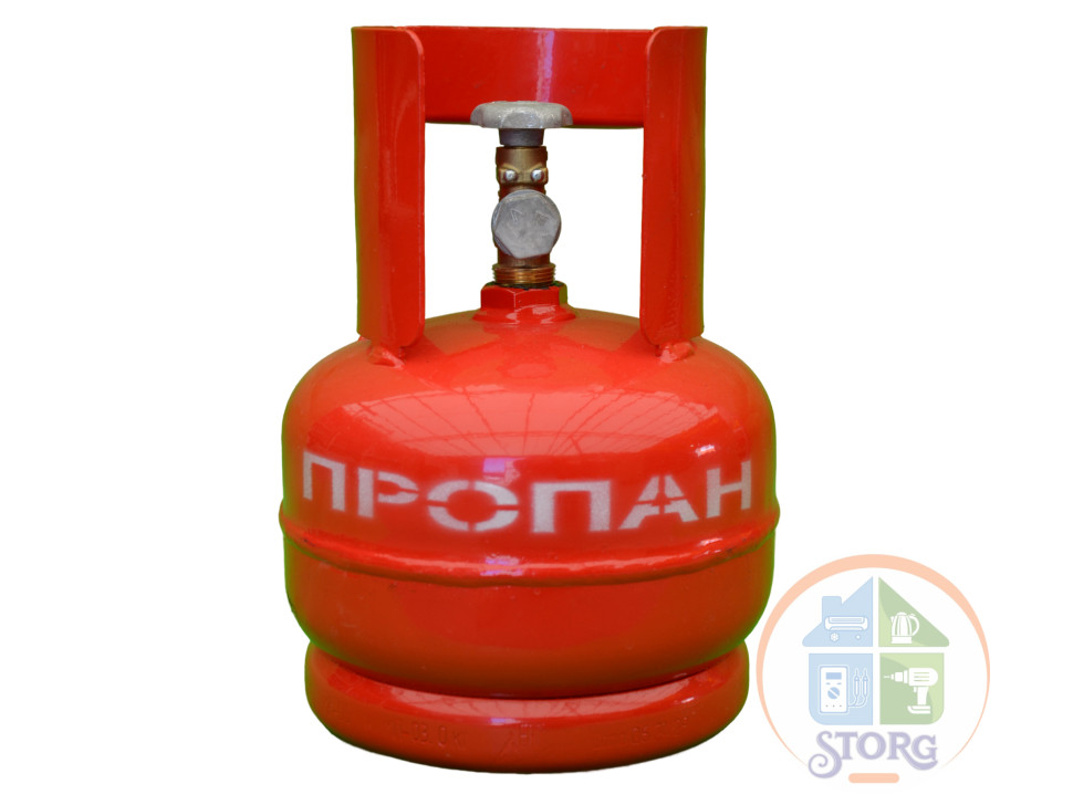 Баллон газовый 5л для сжиженных углеводородных газов на давление до 1,6 МПА