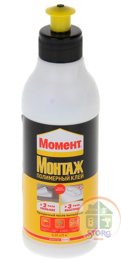 Полимерный клей "Момент Монтаж", 250 мл (28)