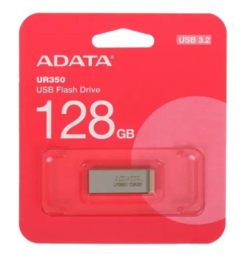 USB-флешка ADATA UR350-128G-RSR/BG ADATA USB3.2 128G Brown