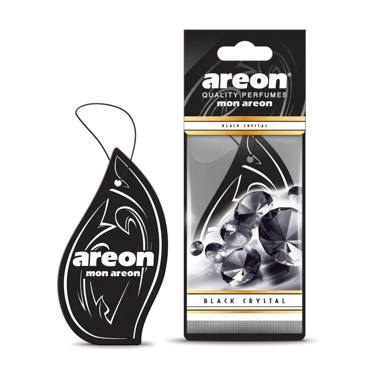 Ароматизаторы для автомобиля AREON "MON AREON" BLACK CRISTAL