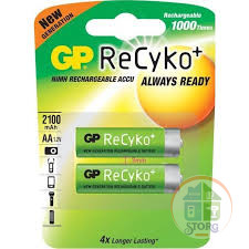 Аккумулятор GP AA2100mAh/2BL ReCyko