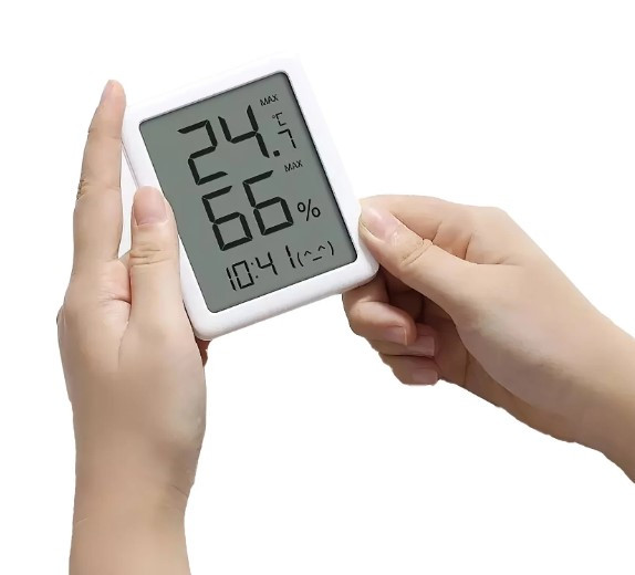 Метеостанция-Часы Xiaomi Miaomiaoce Smart Hygrometer (MHO-C601) измер.темп. и влаж., LCD‑дисп. 3,5″ Метеостанция-Часы Xiaomi Miaomiaoce Smart Hygrometer (MHO-C601) измер.темп. и влаж., LCD‑дисп. 3,5″