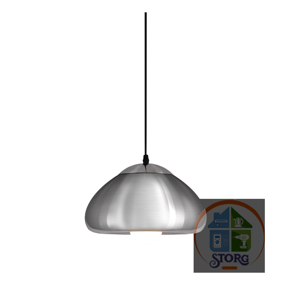 Светильник подвесной Ritter RV-CPD1174 E27, ф300х170мм, хром, REV Ritter