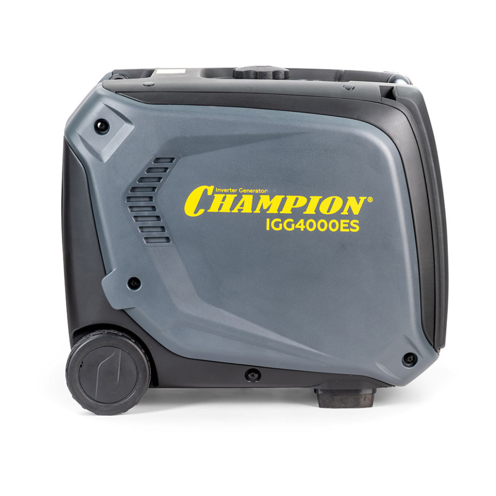 Генератор инверторный CHAMPION IGG4000ES (4/4,4кВт, 230В, 7лс, 12л, 38,5кг, эл.старт, закр.) Генератор инверторный CHAMPION IGG4000ES (4/4,4кВт, 230В, 7лс, 12л, 38,5кг, эл.старт, закр.)