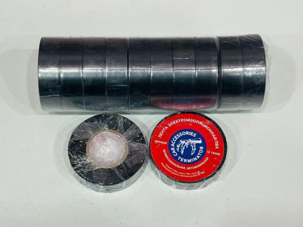 Изолента TERMINATOR 0,13мм*19мм*20м / Spark Lux