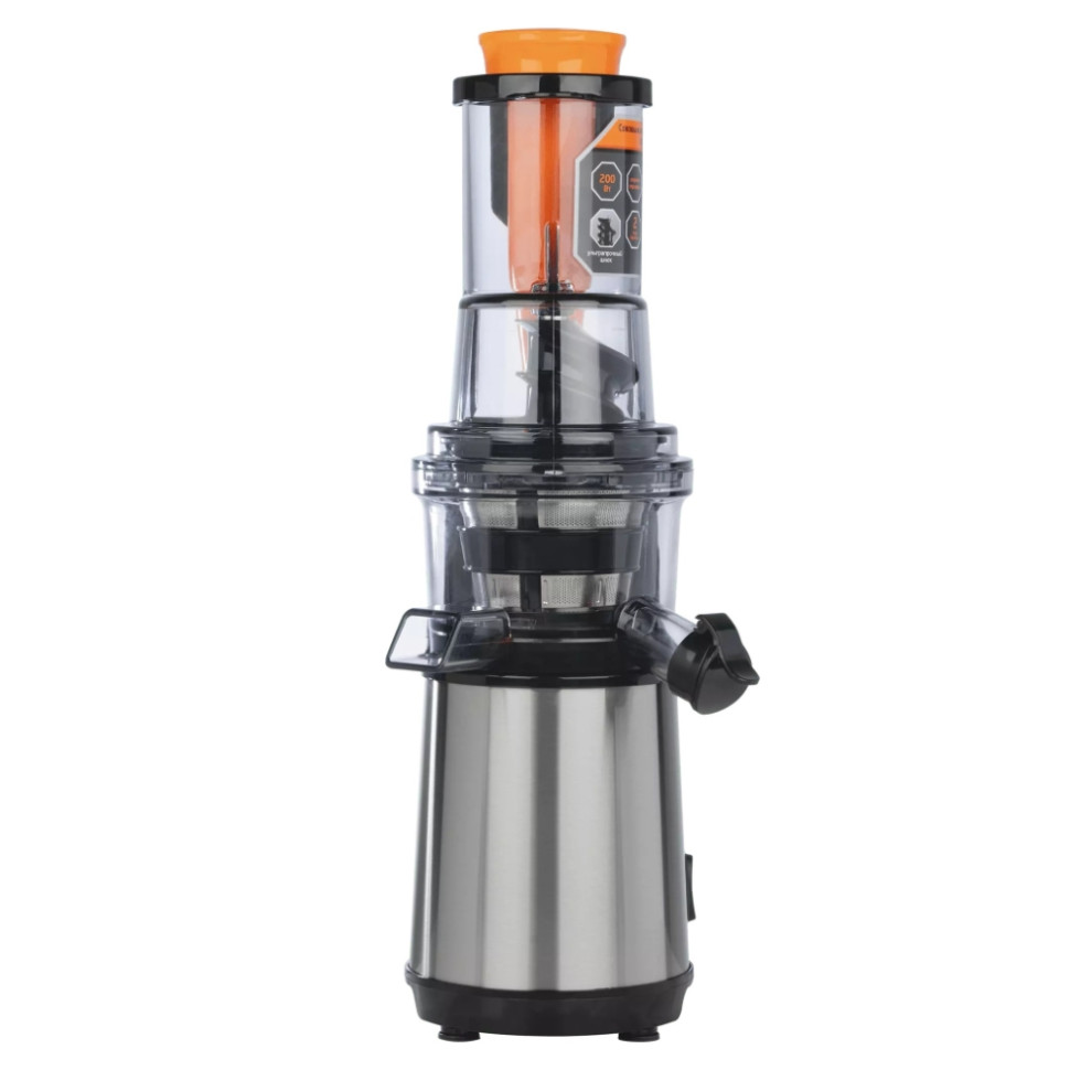 Соковыжималка LEONORD LE-1709 Серебро; 200Вт; Тип: Шнековая; 24 мес.гар.