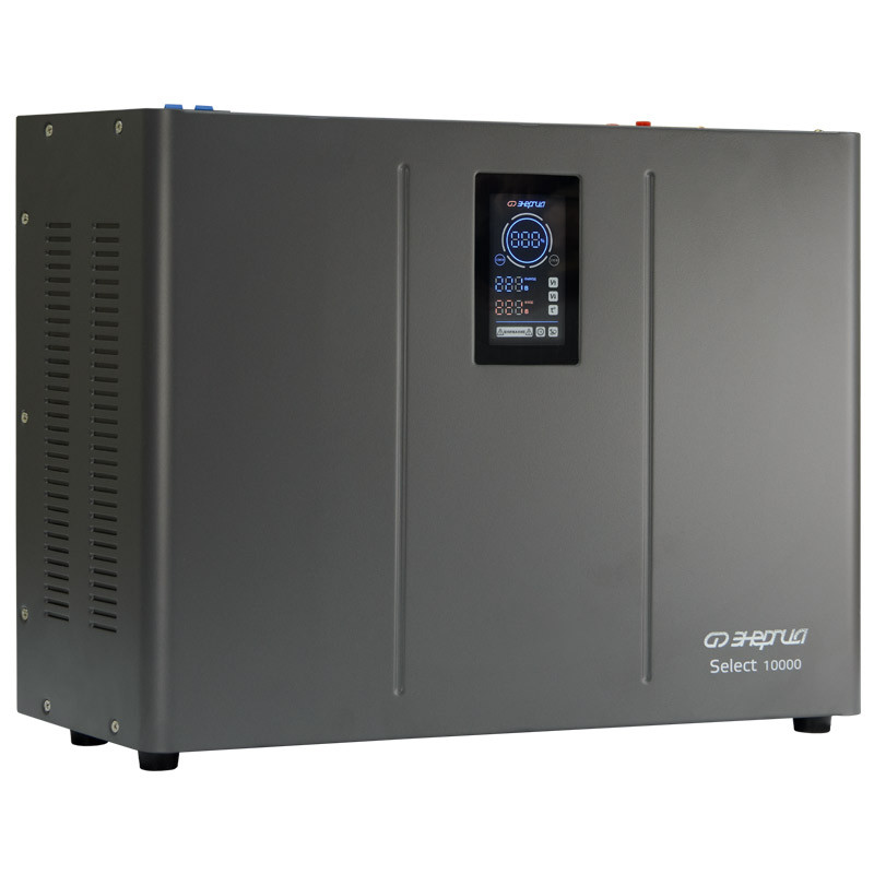 Стабилизатор напряжения тиристорный ЭНЕРГИЯ Select (10000 ВА, 100-260В, IP20, 3 года гарантия)