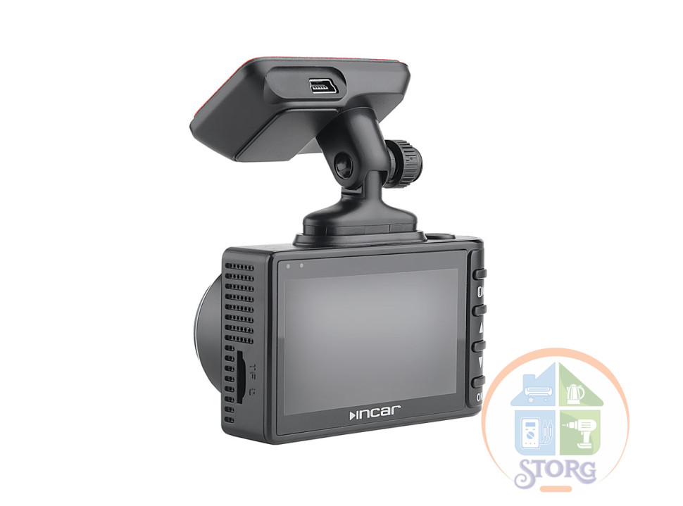 Видеорегистратор INCAR VR-450/ IPS 2,5", WDR, full HD 1920*1080, магн. крепл./