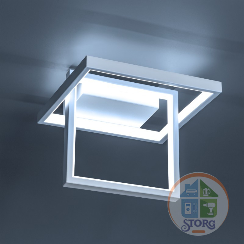 Люстра потолочная LED димм FALENA 3 реж 250x250x215 24Вт 2700K/4200K/6400K 9м2 бел 51621 1 Ritter