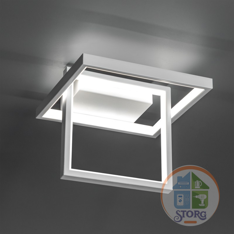 Люстра потолочная LED димм FALENA 3 реж 250x250x215 24Вт 2700K/4200K/6400K 9м2 бел 51621 1 Ritter