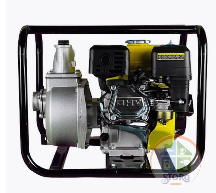 Мотопомпа бензиновая Tehnotek LT20CX-168F, 6,5 л.с,в.п.30 м, гл 10 м, d-50, 30 куб.ч