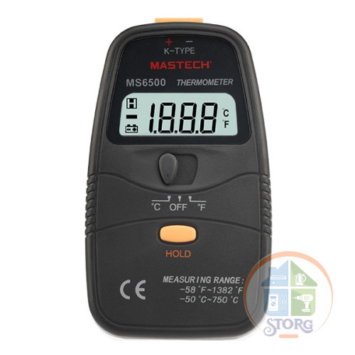 Цифровой термометр MS6500 MASTECH