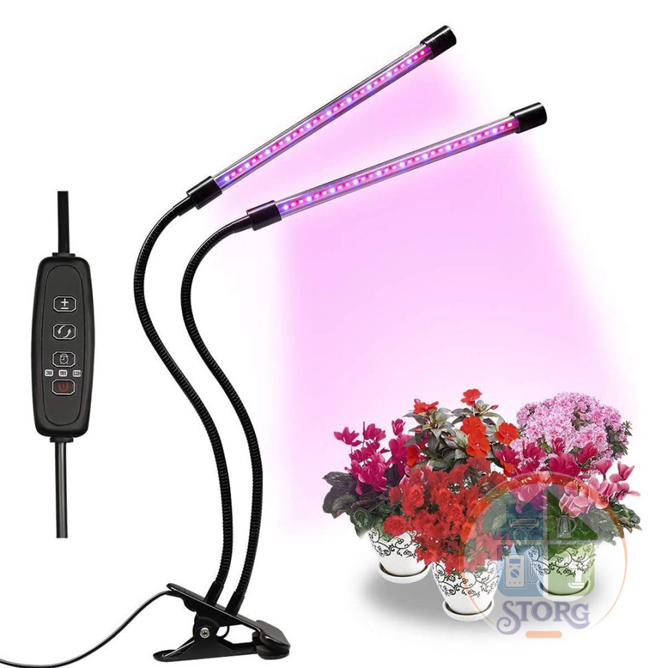 Фитолампа Светодиодный светильник для растений GLANZEN RPD-0005-15-fito