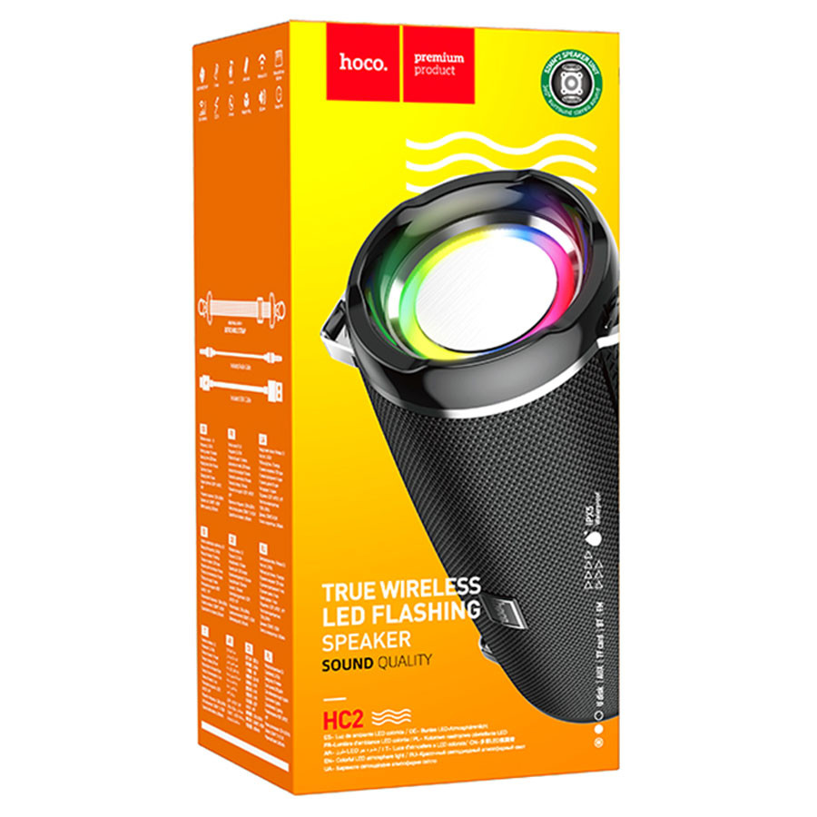 Портативная Bluetooth колонка HOCO HC2 Xpress sports, 10 Вт (2 дин), 2400 мАч (черный)