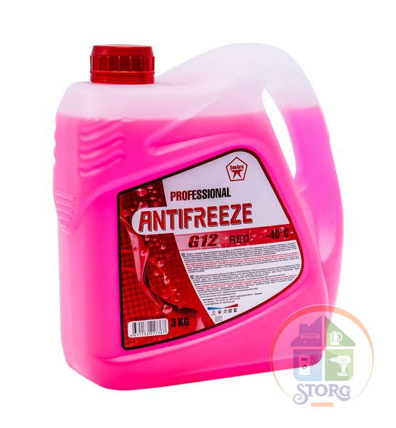 Антифриз -40 PROFFESIONAL G12 RED / 3 кг /ХИМАВТО
