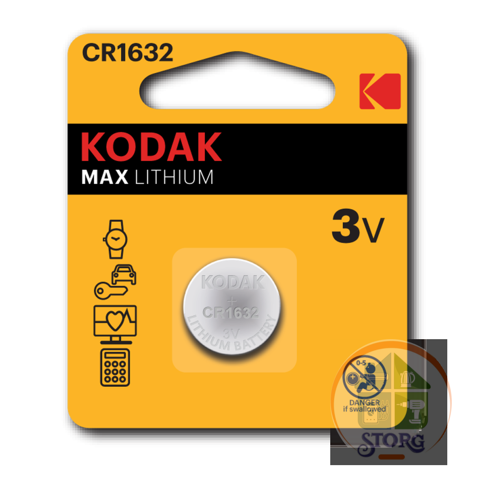 Элемент питания KODAK CR1632/1BL MAX Lithium