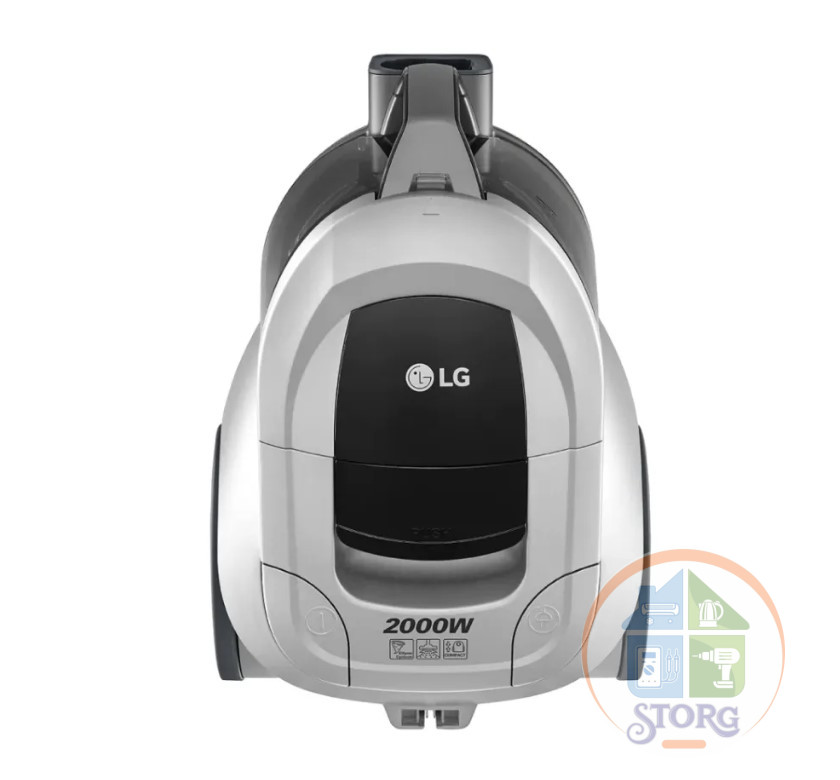 Пылесос LG VC5420NNTS (Серый; Мощность 2000Вт/всас380Вт; Сухая уборка; Пылесборник - контейнер 1.3л)