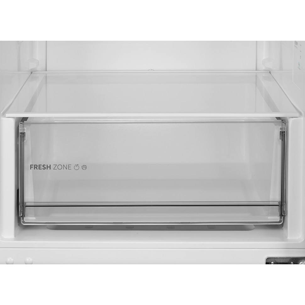 Холодильник Midea MDRB457FGF46ID Серебристый, 239л/105л, инверт.мотор, No Frost, 186х57х59,5
