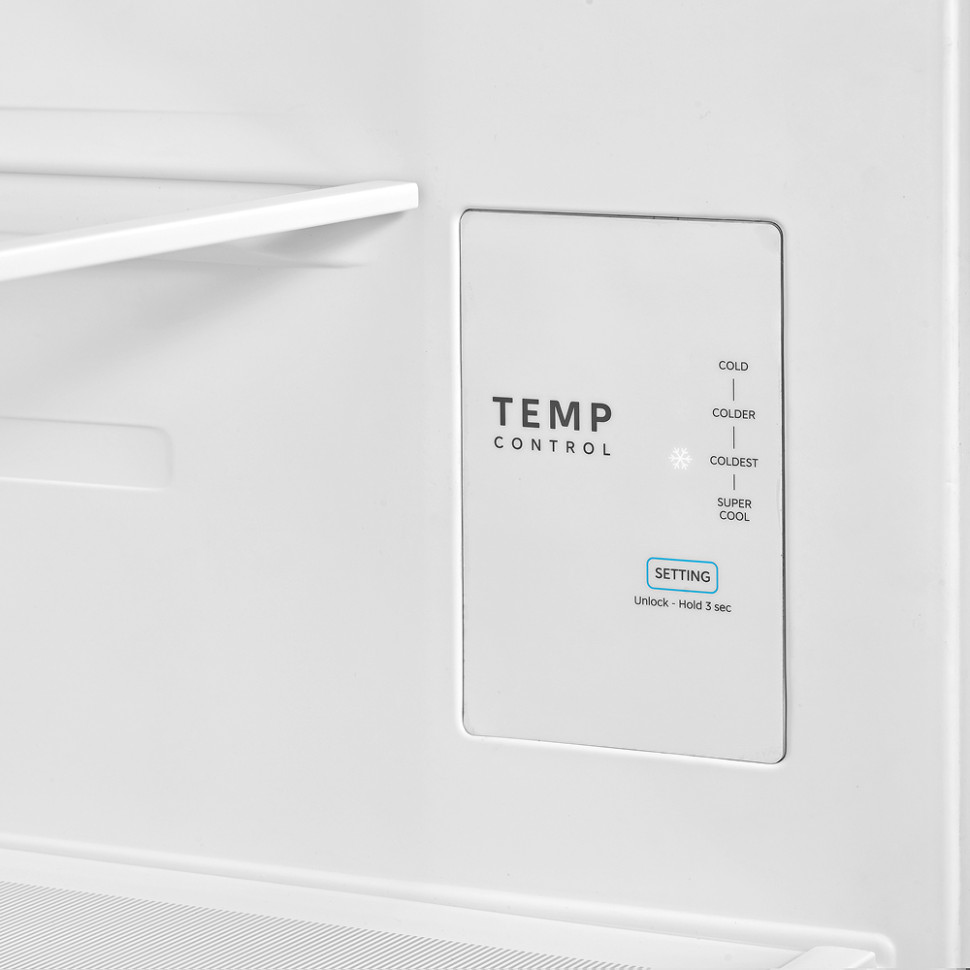 Холодильник Midea MDRB457FGF46ID Серебристый, 239л/105л, инверт.мотор, No Frost, 186х57х59,5