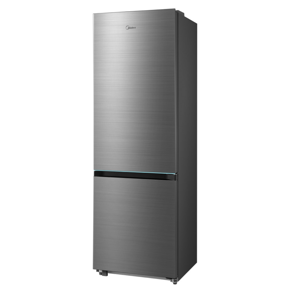 Холодильник Midea MDRB457FGF46ID Серебристый, 239л/105л, инверт.мотор, No Frost, 186х57х59,5