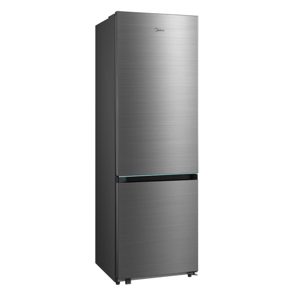 Холодильник Midea MDRB457FGF46ID Серебристый, 239л/105л, инверт.мотор, No Frost, 186х57х59,5