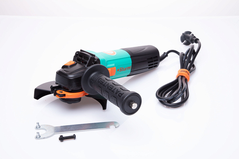 Машина угловая шлифовальная Sturm! AG9012TE, 125мм, 1100Вт, 4000-10000об/мин,константная эл-ка,mod T