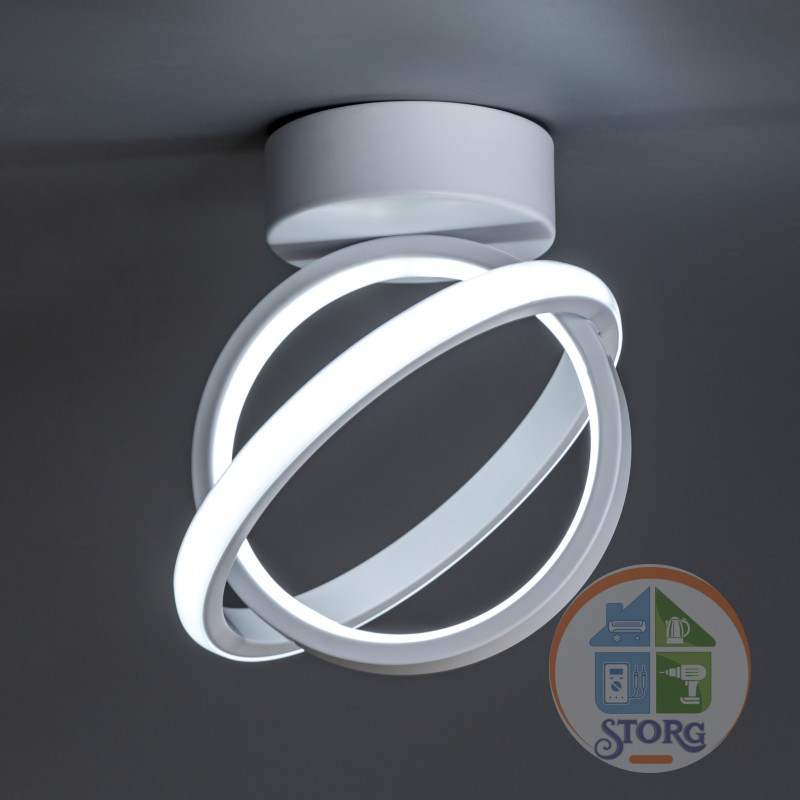 Люстра потолочная LED димм FALENA 3 реж 220x220x180 24Вт,2700K/4000K/6400K,9м2,бел 51622 8 Ritter