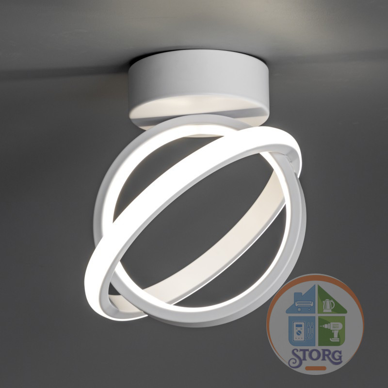 Люстра потолочная LED димм FALENA 3 реж 220x220x180 24Вт,2700K/4000K/6400K,9м2,бел 51622 8 Ritter